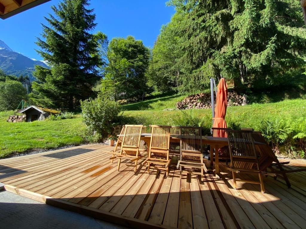 Chambres D'Hotes - B&B - Chalet Mountain Vibes Les Houches Exteriör bild