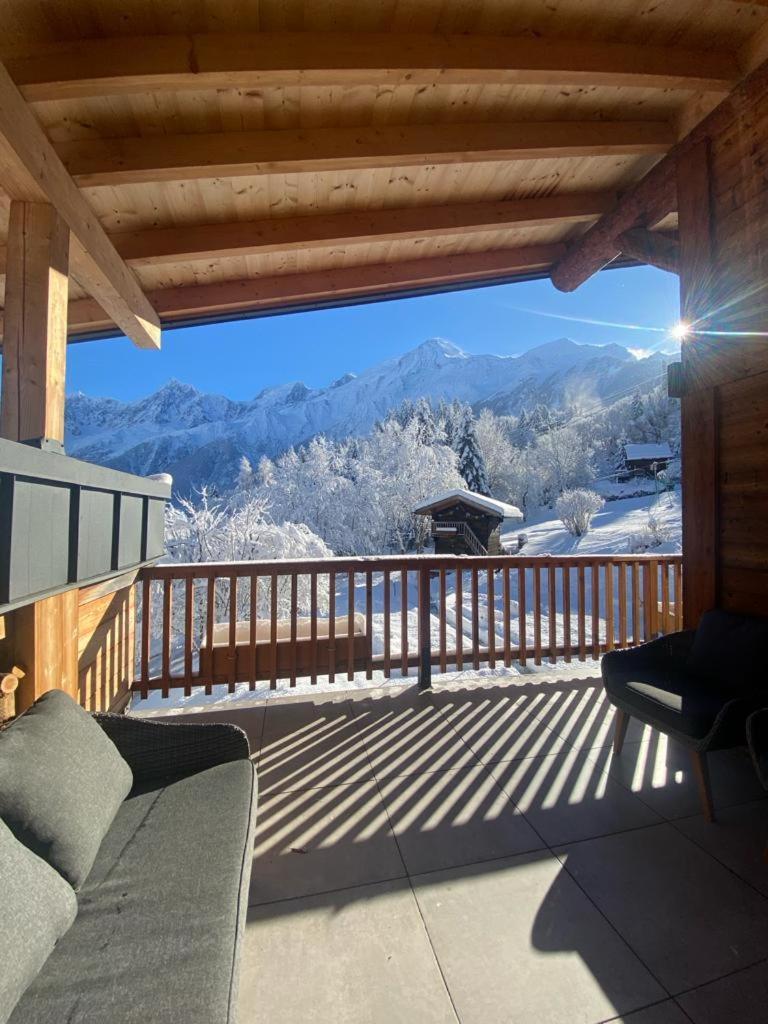 Chambres D'Hotes - B&B - Chalet Mountain Vibes Les Houches Exteriör bild